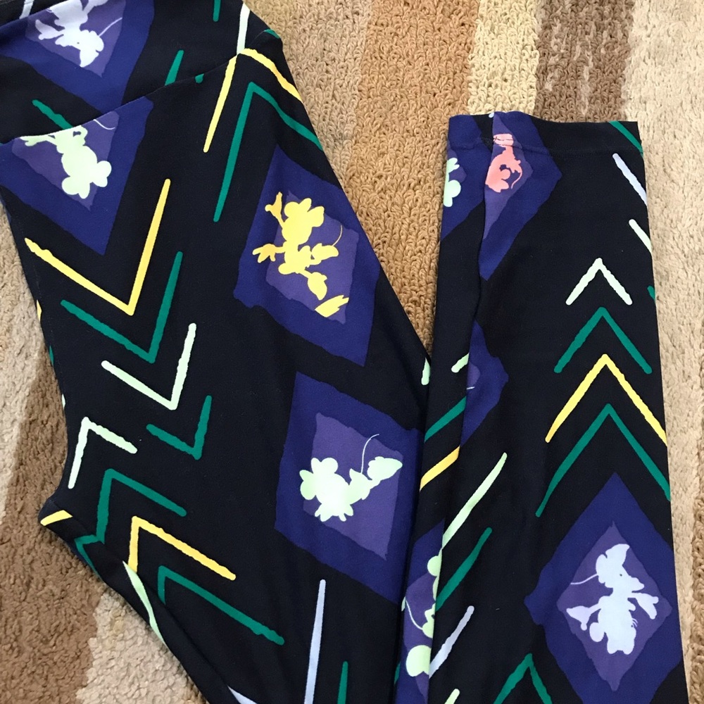 Disney LuLaRoe Minnie OS Leggings